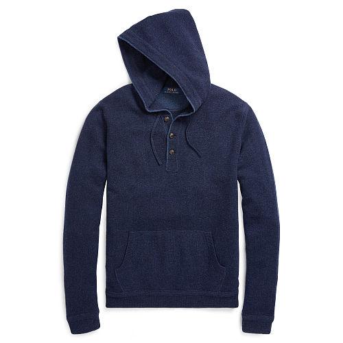 Polo Ralph Lauren Merino Wool Henley Hoodie