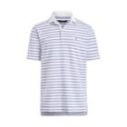 Ralph Lauren Active Fit Performance Polo Wht/royal/new Hibiscus