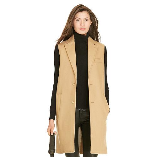Polo Ralph Lauren Wool-blend Vest Dakota Sand