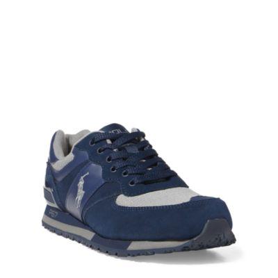 Ralph Lauren Slaton Tech Mesh Sneaker Midnight/newport Navy