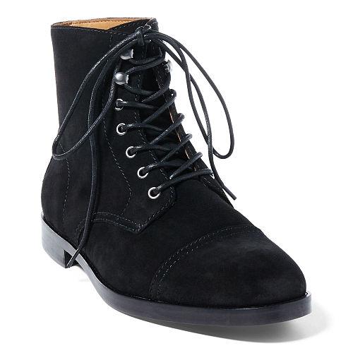 Polo Ralph Lauren Daley Suede Boot Black