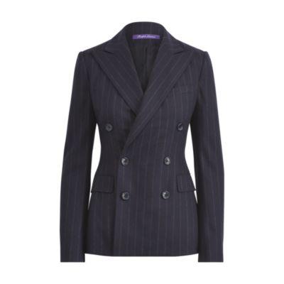 Ralph Lauren The Chalk-stripe Rl Blazer Dark Navy
