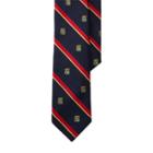 Polo Ralph Lauren Wool-silk Narrow Club Tie Navy