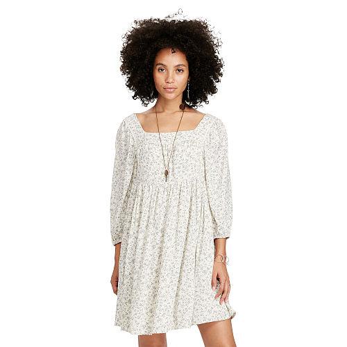 Ralph Lauren Denim & Supply Floral-print Empire Dress Lanagan Floren