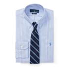 Ralph Lauren Classic Fit Easy Care Shirt 1901b Soft Blue/white