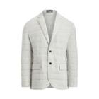 Ralph Lauren Quilted Cotton Jersey Jacket Spring Heather