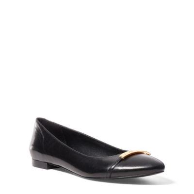 Ralph Lauren Farrel Leather Flat Black
