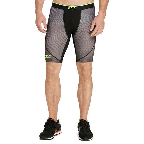 Ralph Lauren Polo Sport Printed Compression Short Random Hex Ombre