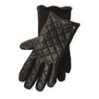 Ralph Lauren Lauren Quilted Leather Tech Gloves Black