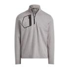 Ralph Lauren Tech Jersey Half-zip Pullover Steel Heather
