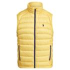 Ralph Lauren Packable Ripstop Down Vest Sunfish Yellow (x)