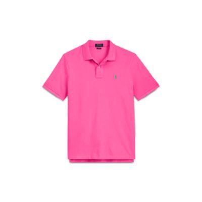 Ralph Lauren Classic Fit Cotton Mesh Polo Baja Pink