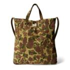 Ralph Lauren Camo Herringbone Market Tote Frog Skin Camo Print