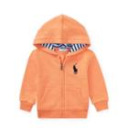 Ralph Lauren Cotton-blend-fleece Hoodie Thai Orange 3m