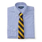 Polo Ralph Lauren Slim Striped Cotton Shirt 1094 Blue/white
