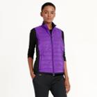 Ralph Lauren Lauren Quilted Jersey Vest Purple/black