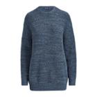 Ralph Lauren Cotton-linen Crewneck Sweater Chambray Marl