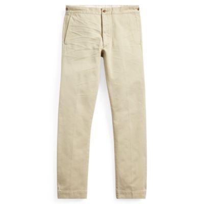 Ralph Lauren Slim Fit Cotton Corduroy Pant Artifact Tan