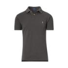 Ralph Lauren Custom Slim Fit Mesh Polo Black Mask