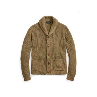 Ralph Lauren Cotton-linen Shawl Cardigan Gurkha Ragg Xl Tall
