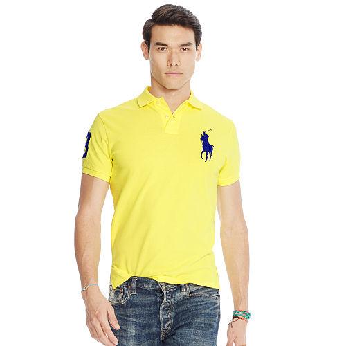 Polo Ralph Lauren Custom-fit Big Pony Polo Tournament Yellow