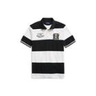 Ralph Lauren Classic Fit Mesh Polo Shirt Polo Black/deckwash White 1x Big