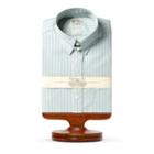 Ralph Lauren Striped Cotton Dress Shirt Rl 932 Turquoise Cream
