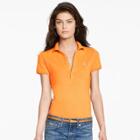 Ralph Lauren Women's Polo Shirt Exotic Orange Neon