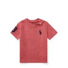 Ralph Lauren Cotton Jersey Crewneck T-shirt Salmon Heather 12m