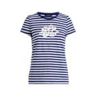 Ralph Lauren Monogram Striped T-shirt True Sapphire/soft White