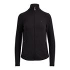 Ralph Lauren Stretch Cotton Full-zip Jacket Polo Black