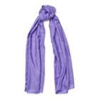 Ralph Lauren Rl Silk-wool Scarf Lavender