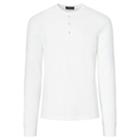 Polo Ralph Lauren Custom Fit Cotton Henley White