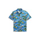 Ralph Lauren Classic Fit Jersey Polo Shirt Mini Island Print