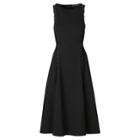 Ralph Lauren Fernanda Fringed-trim Dress Black