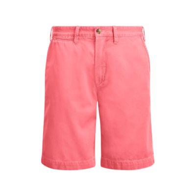 Ralph Lauren Classic Fit Chino Short Nantucket Red 42 Tall
