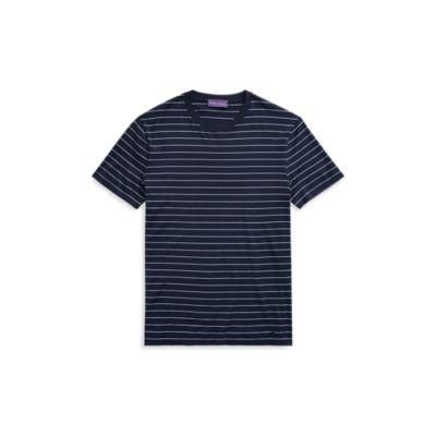Ralph Lauren Custom Fit Lisle T-shirt Cls Chairman Nvy/drs Shrt