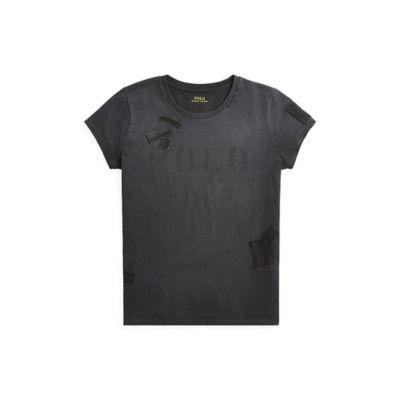 Ralph Lauren Tour Graphic T-shirt Polo Black
