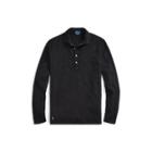 Ralph Lauren Custom Slim Fit Mesh Shirt Polo Black