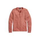 Ralph Lauren Waffle-knit Jasp Henley Red Jaspe Heather