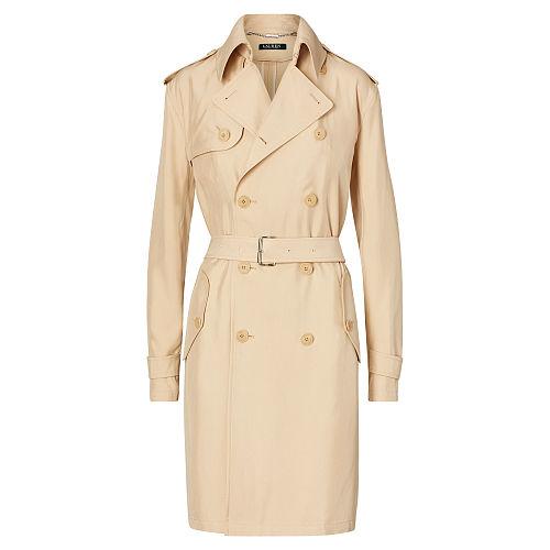 Ralph Lauren Lauren Trench Coat Pale Wheat