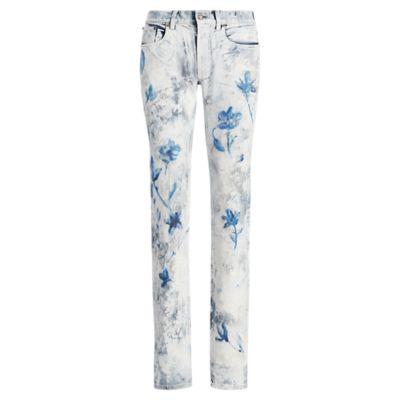 Ralph Lauren 872 Painted Straight-leg Jean Indigo Denim