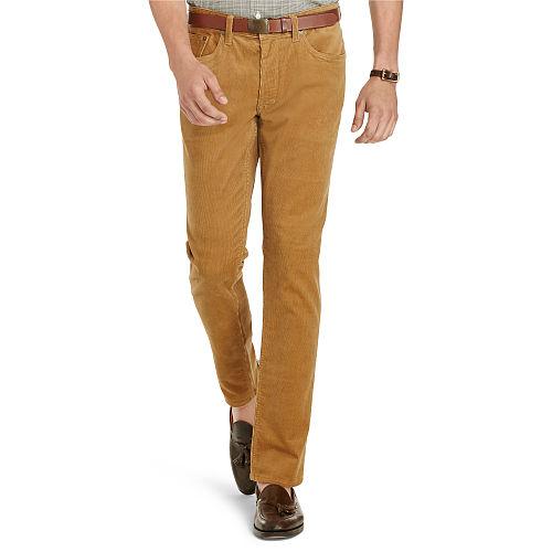Polo Ralph Lauren Stretch Slim-fit Corduroy Pant Rustic Tan