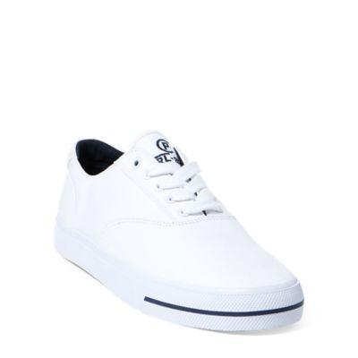 Ralph Lauren Cp-93 Canvas Low-top Sneaker White/aviator Navy