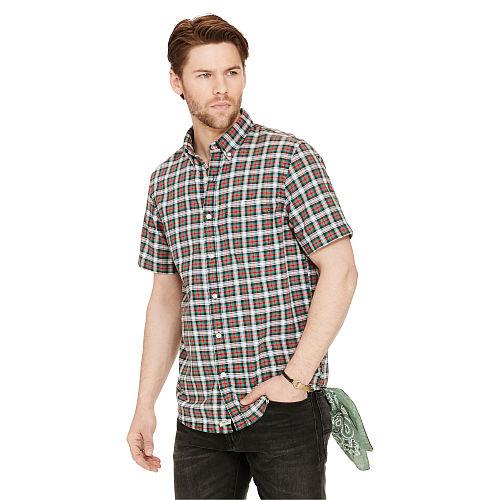 Ralph Lauren Denim & Supply Plaid Cotton Oxford Shirt Westbrook