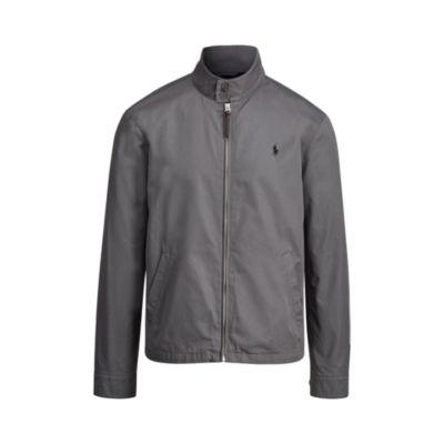 Ralph Lauren Cotton Twill Jacket Charcoal Grey