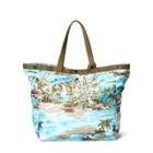 Ralph Lauren Packable Cotton-blend Tote Olive
