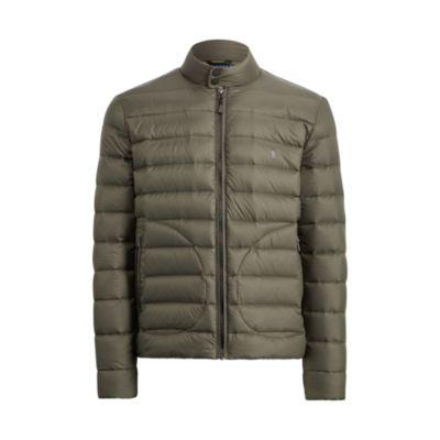 Ralph Lauren Packable Taffeta Down Jacket Forest Moss
