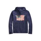 Ralph Lauren Cotton Jersey Hooded T-shirt Dark Cobalt