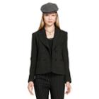 Polo Ralph Lauren Wool Herringbone Jacket Black/grey Hbone